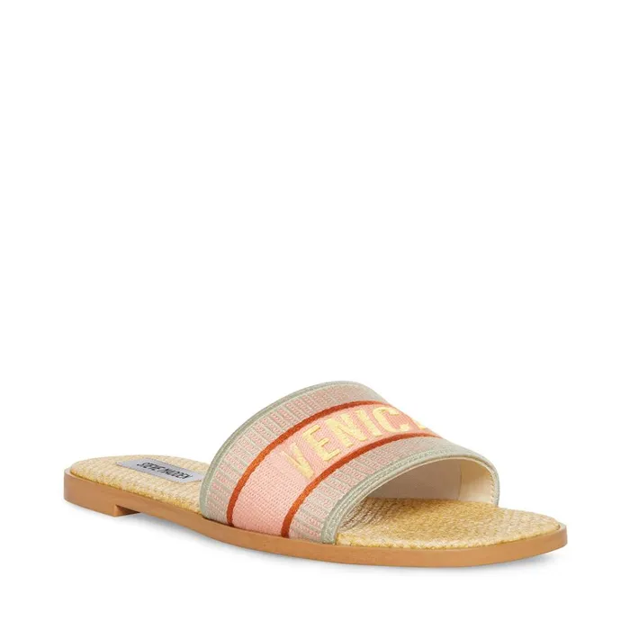 Womens Knox Bright Multi Steve Madden Sandals