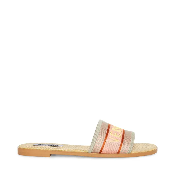 Womens Knox Bright Multi Steve Madden Sandals