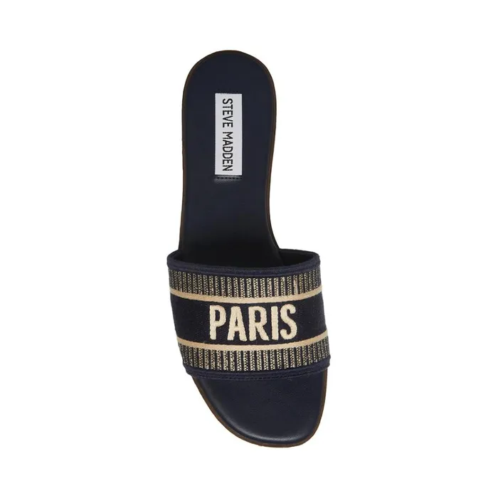 Womens Knox Navy Multi Steve Madden Sandals