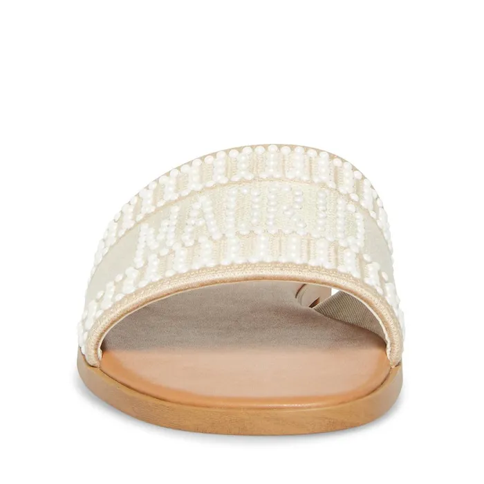 Womens KnoxP Ivory Steve Madden Sandals