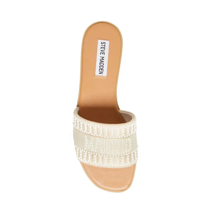Womens KnoxP Ivory Steve Madden Sandals