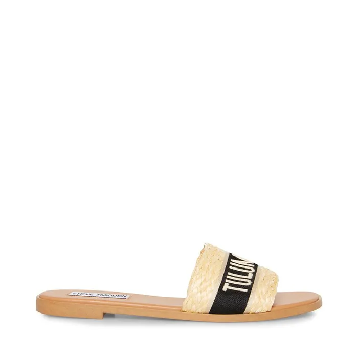 Womens Knox Raffia Steve Madden Sandals