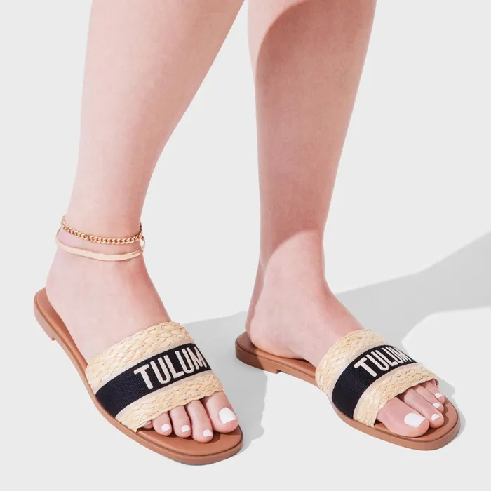 Womens Knox Raffia Steve Madden Sandals