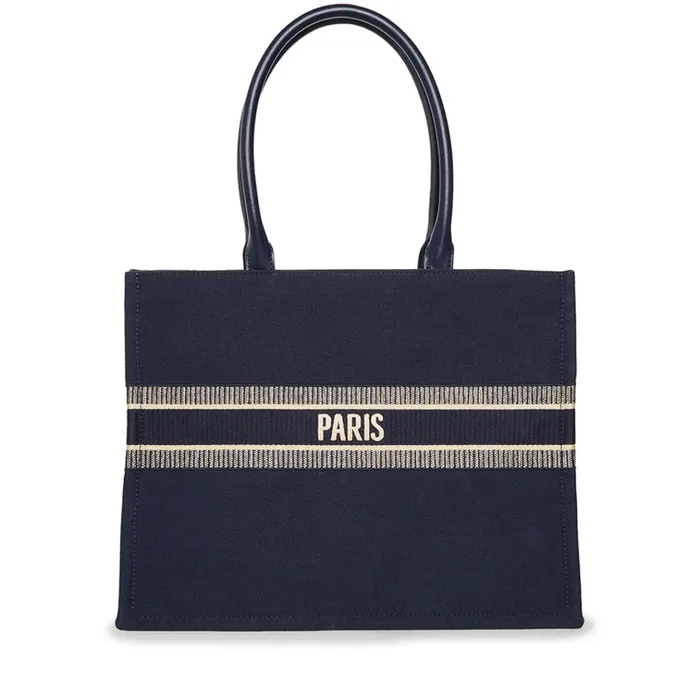 Womens Knox Tote Navy Multi Steve Madden Shoulder Bags