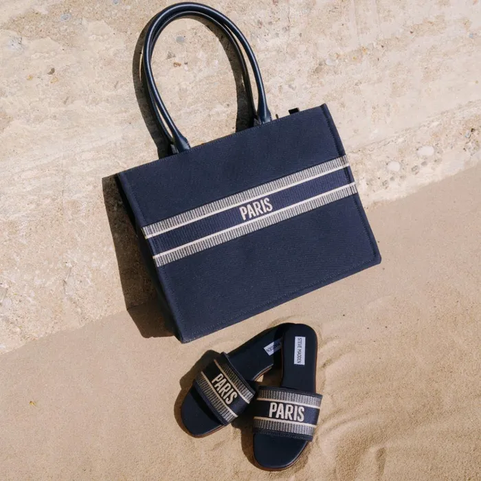 Womens Knox Tote Navy Multi Steve Madden Shoulder Bags