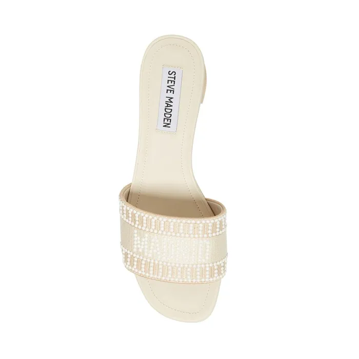 Womens KnoxieP Ivory Steve Madden Sandals