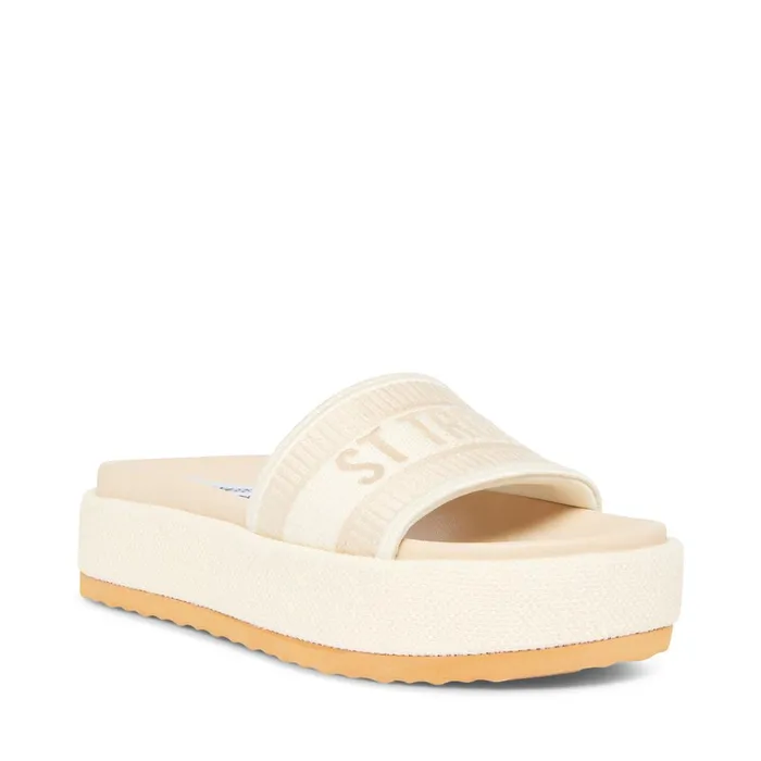 Womens Knoxley Bone Multi Steve Madden Sandals