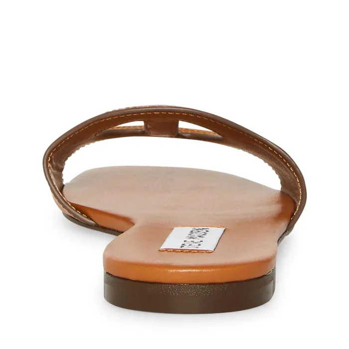 Womens Kylah Tan Leather Steve Madden Sandals