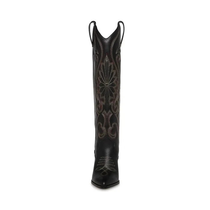 Womens Lasso Black Multi Steve Madden Boots and Booties