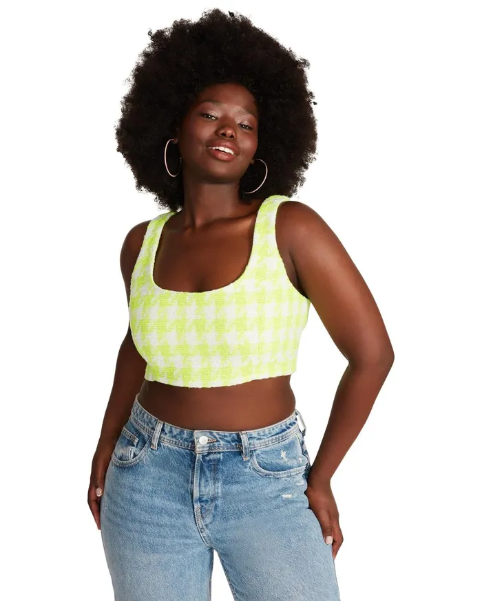 Womens Layla Top Lime Steve Madden Tops and Shirts