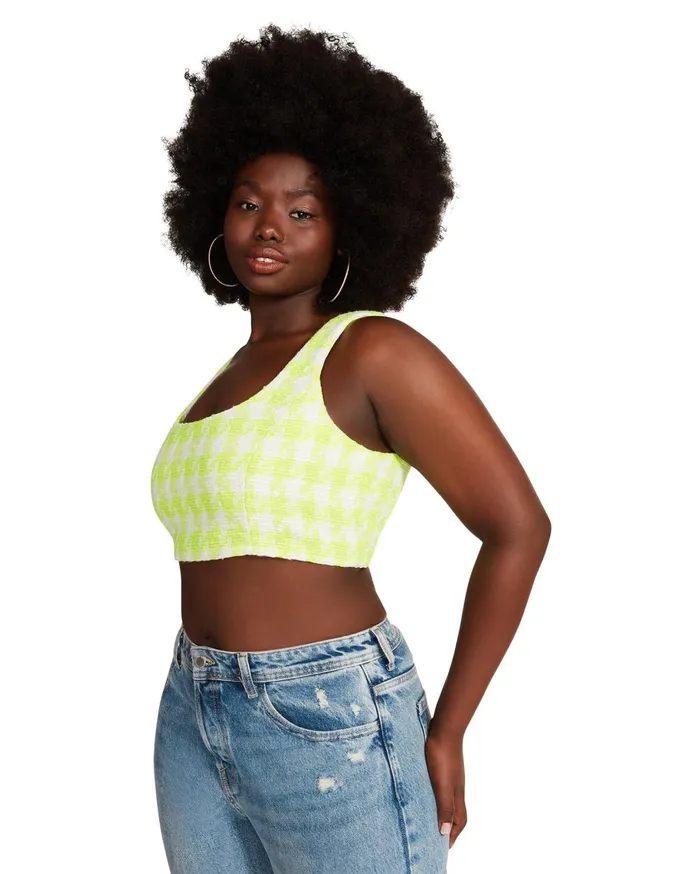Womens Layla Top Lime Steve Madden Tops and Shirts