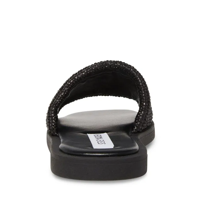 Womens Leigh Black Steve Madden Sandals