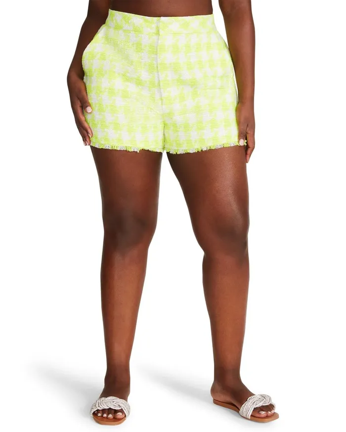 Womens Lia Short Lime Steve Madden Bottoms