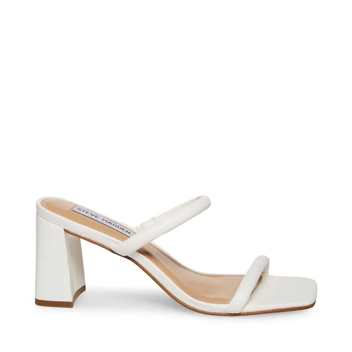 Womens Lilah White Steve Madden Heels