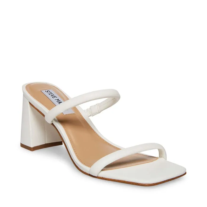 Womens Lilah White Steve Madden Heels