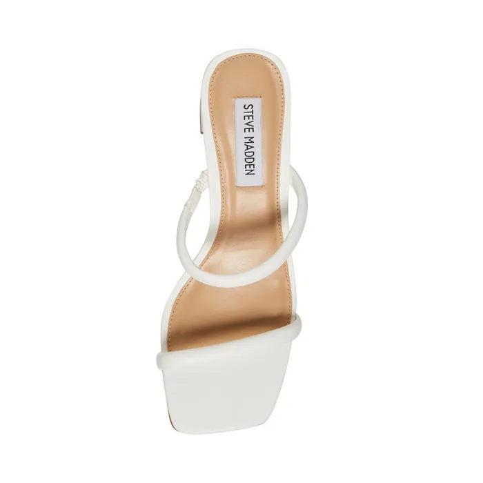 Womens Lilah White Steve Madden Heels