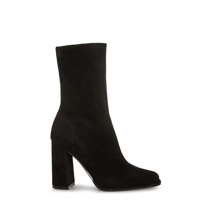 Womens Lockwood Black Suede Steve Madden Boots and Booties