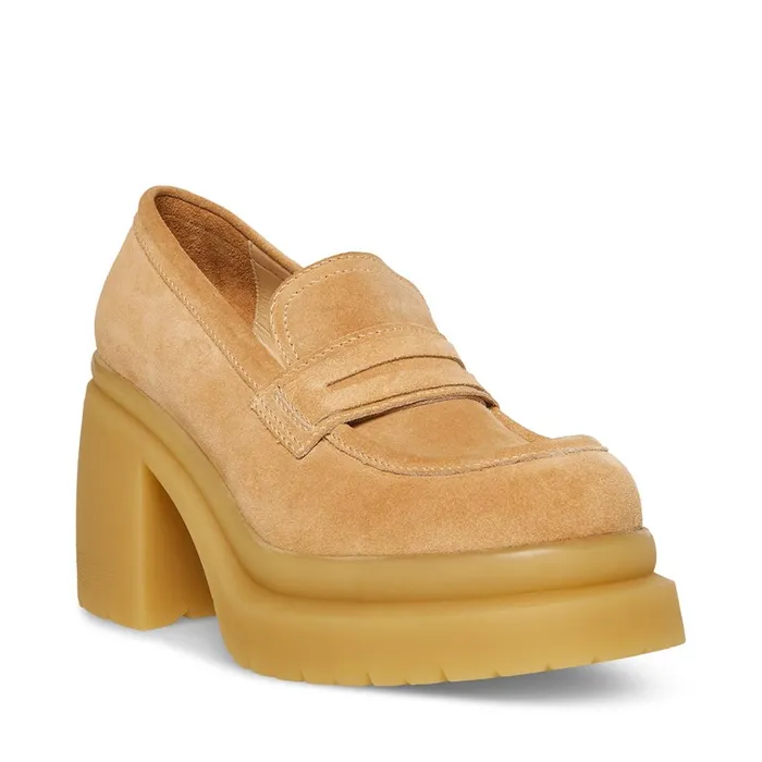 Womens Louise Sand Suede Steve Madden Heels