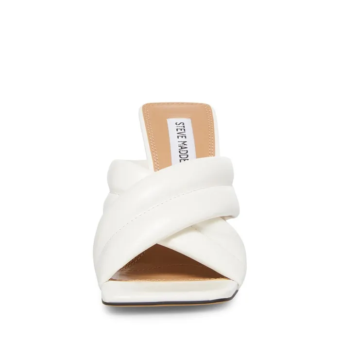 Womens Lyric White Steve Madden Heels