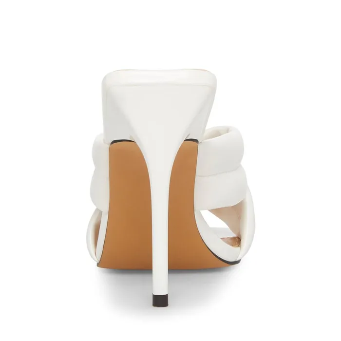 Womens Lyric White Steve Madden Heels