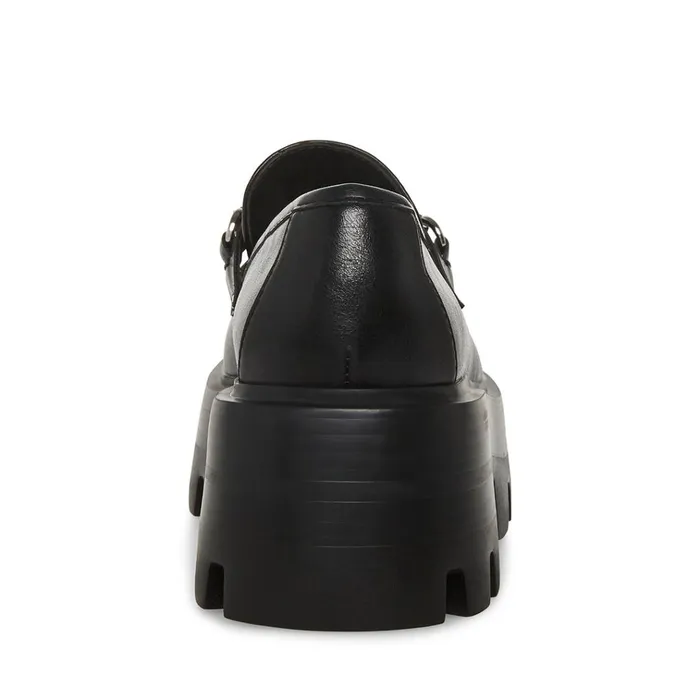 Womens Major Black Steve Madden Loafers and Flats