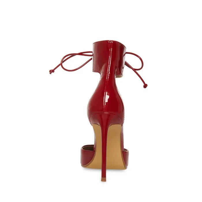 Womens Marcia Red Patent Steve Madden Heels