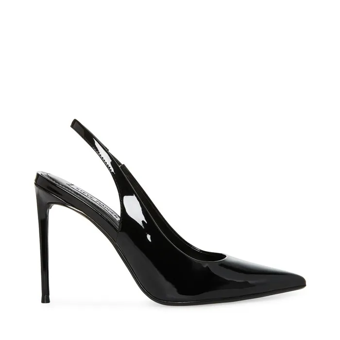 Womens Mariah Black Patent Steve Madden Heels