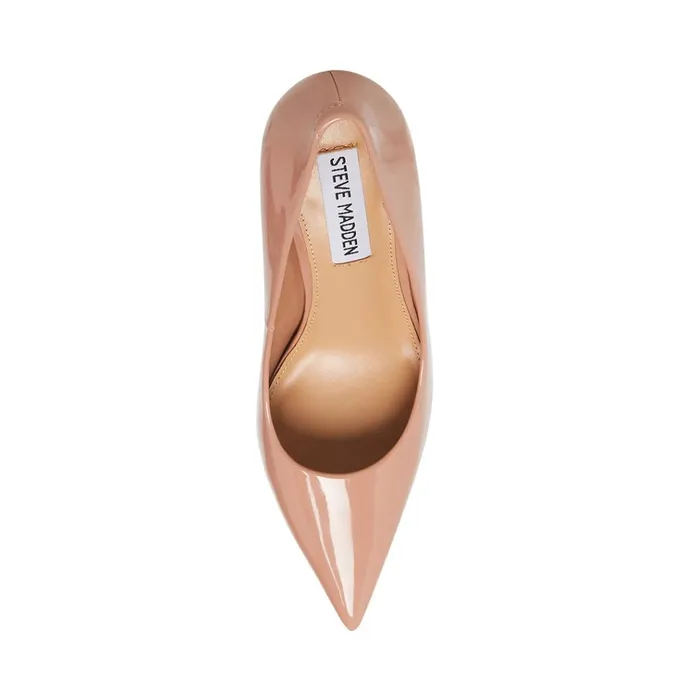 Womens Martina Blush Patent Steve Madden Heels