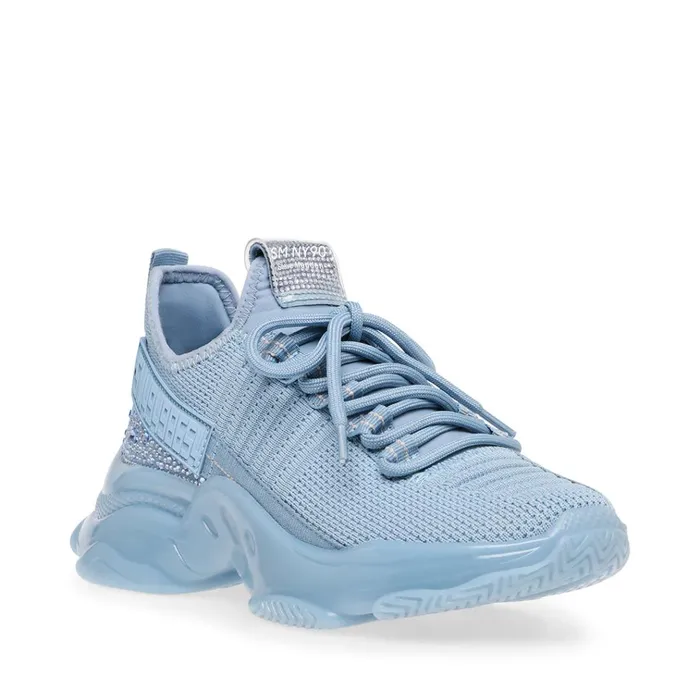 Womens Maxima Baby Blue Multi Steve Madden Sneakers