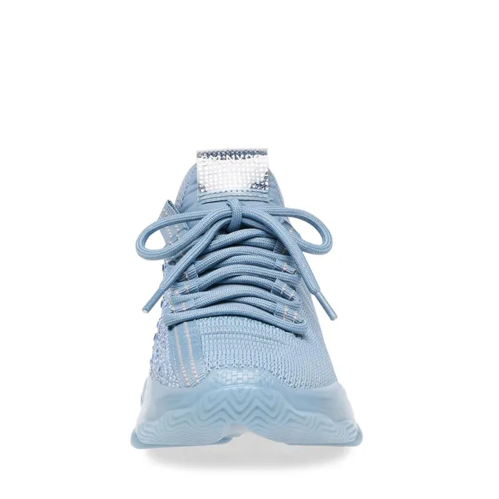 Womens Maxima Baby Blue Multi Steve Madden Sneakers