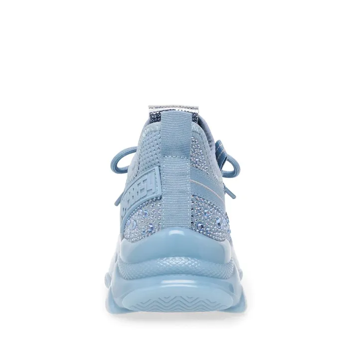 Womens Maxima Baby Blue Multi Steve Madden Sneakers