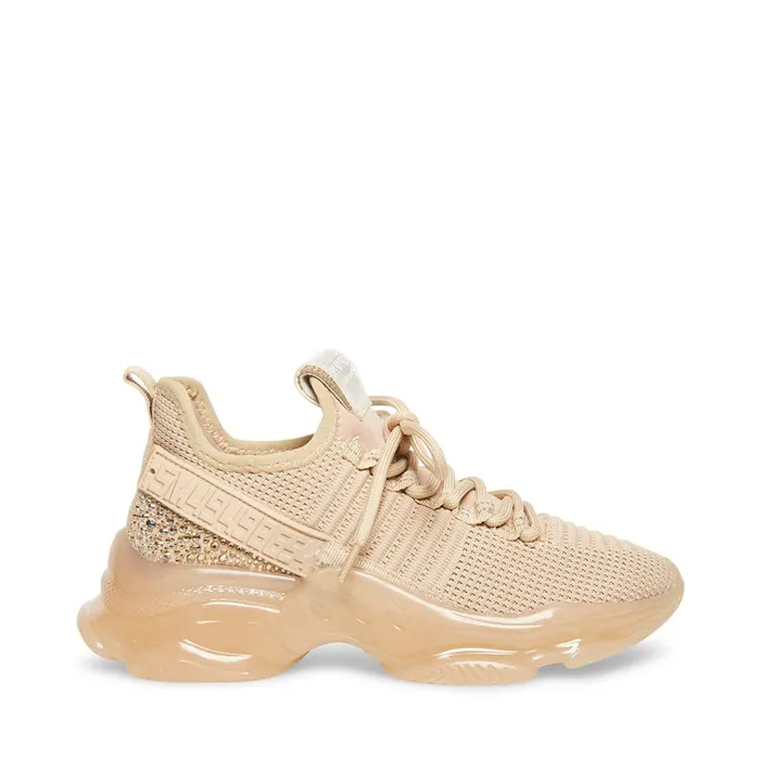 Womens Maxima Blush Multi Steve Madden Sneakers