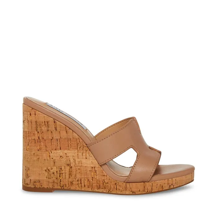 Womens Mayson Tan Leather Steve Madden Sandals