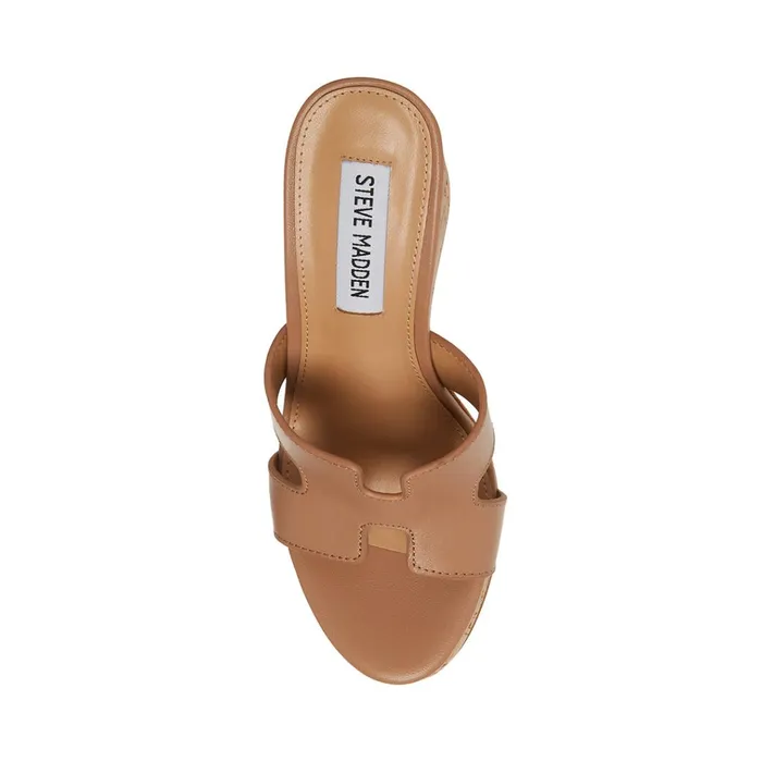 Womens Mayson Tan Leather Steve Madden Sandals