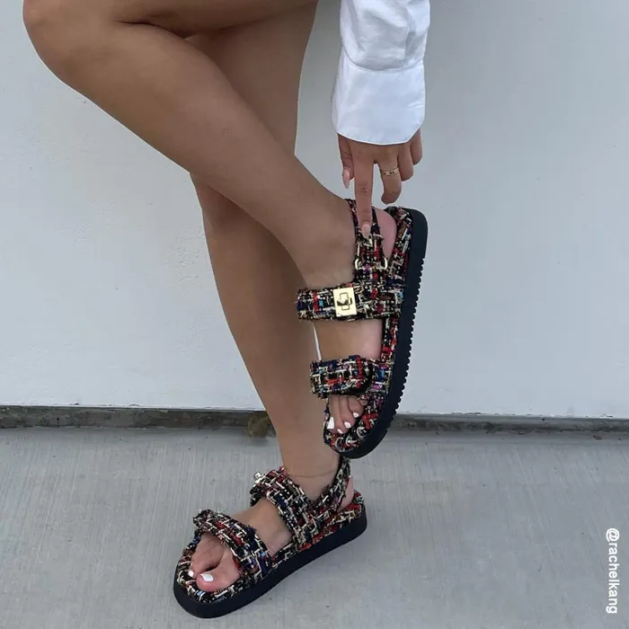 Womens Mona Multi Steve Madden Sandals
