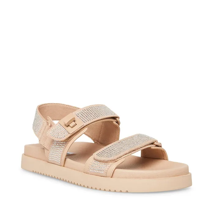 Womens MonaR Rhinestones Steve Madden Sandals