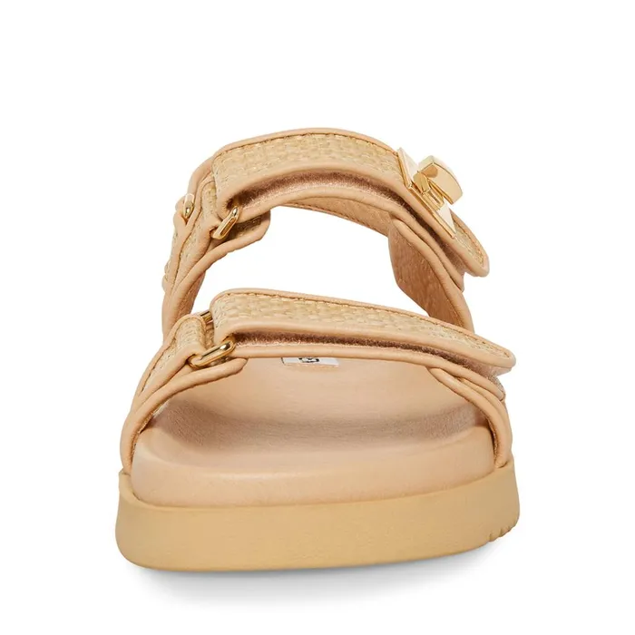 Womens Mona Raffia Steve Madden Sandals