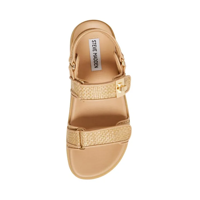 Womens Mona Raffia Steve Madden Sandals