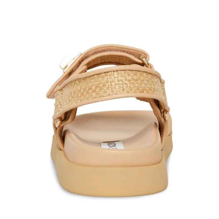 Womens Mona Raffia Steve Madden Sandals