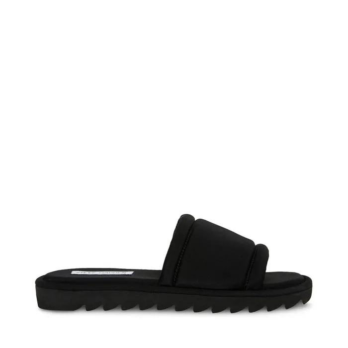 Womens Moxie Black Steve Madden Sandals
