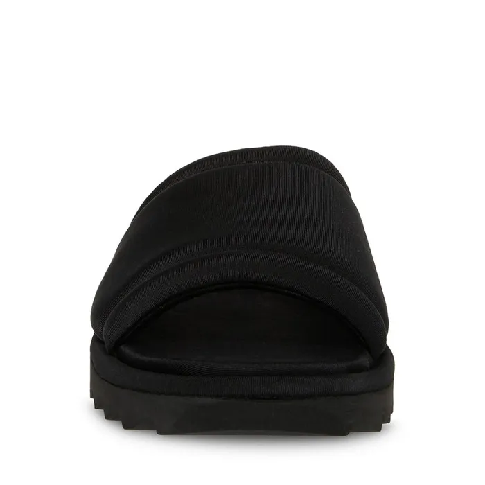 Womens Moxie Black Steve Madden Sandals