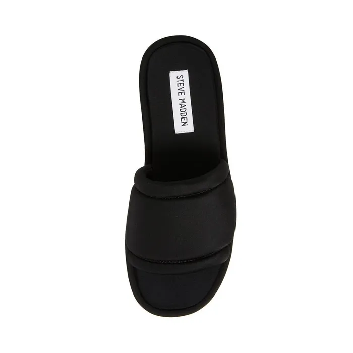 Womens Moxie Black Steve Madden Sandals