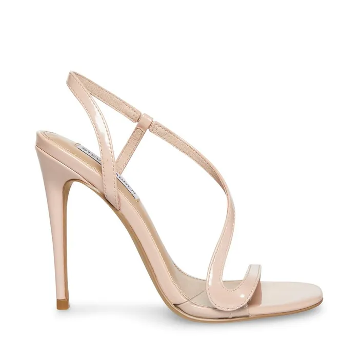 Womens Nadia Tan Patent Steve Madden Heels