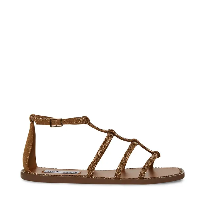 Womens Neptune Bronze Steve Madden Sandals