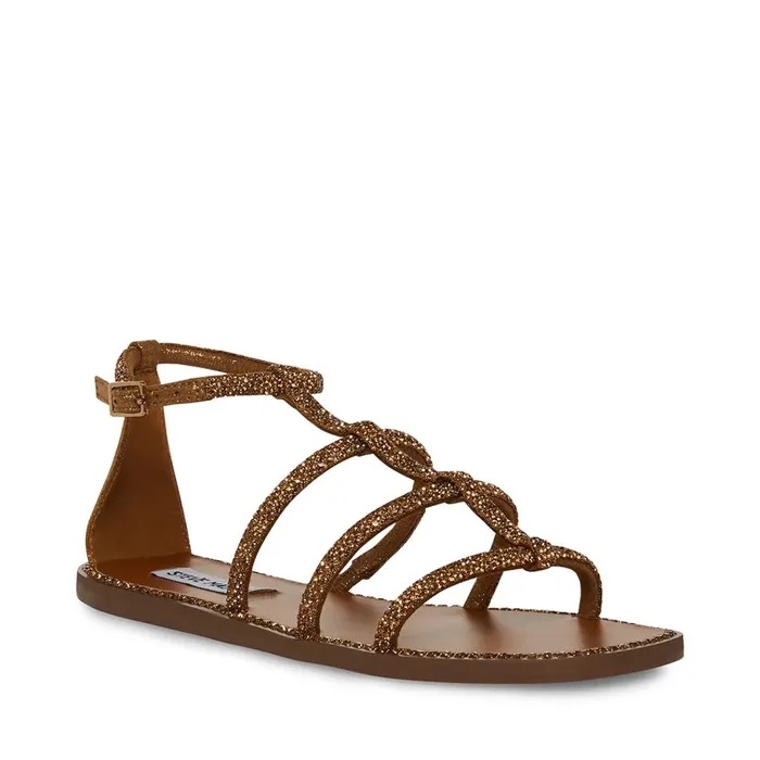 Womens Neptune Bronze Steve Madden Sandals