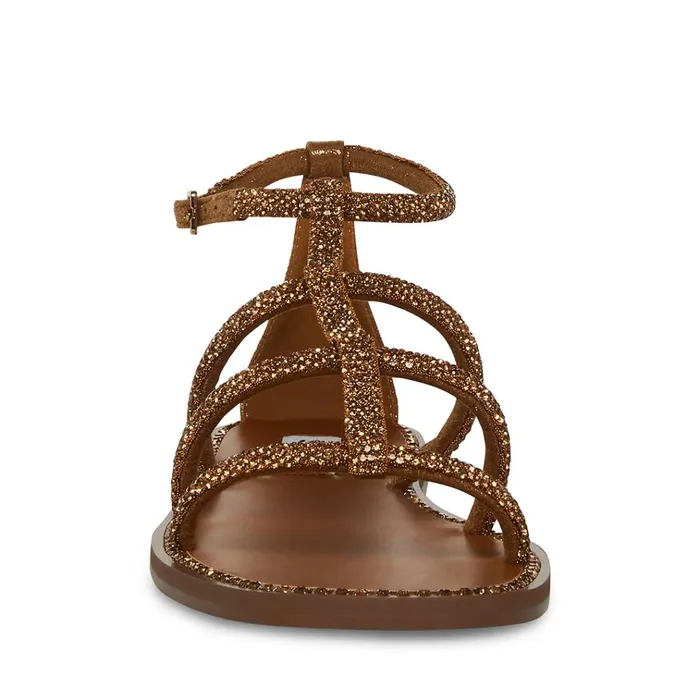 Womens Neptune Bronze Steve Madden Sandals