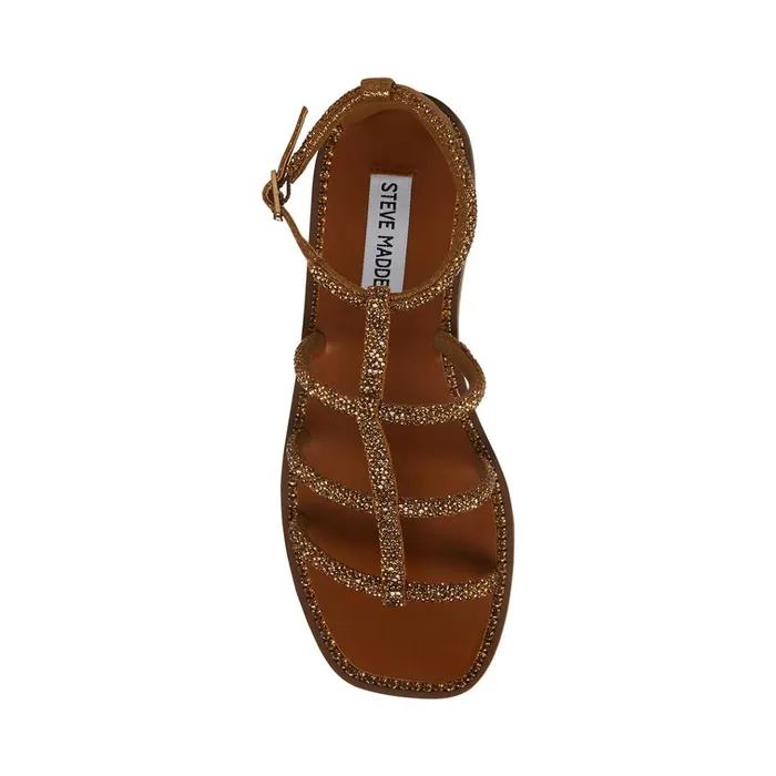 Womens Neptune Bronze Steve Madden Sandals
