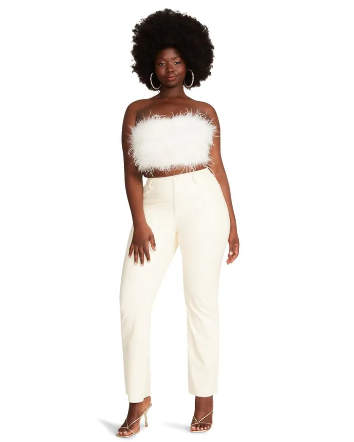 Womens Nessa Top White Steve Madden Tops and Shirts