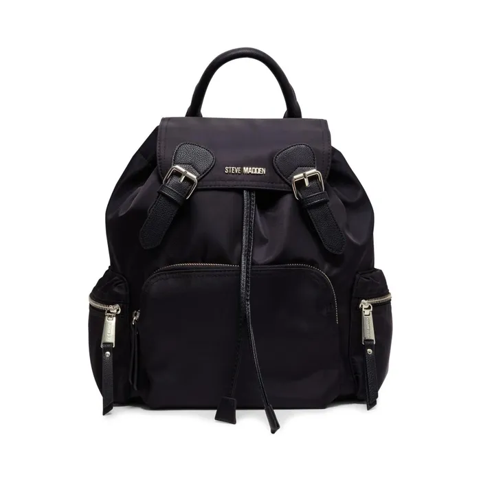 Womens Nylon Backpack Black Steve Madden Belt Bags and Backpacks