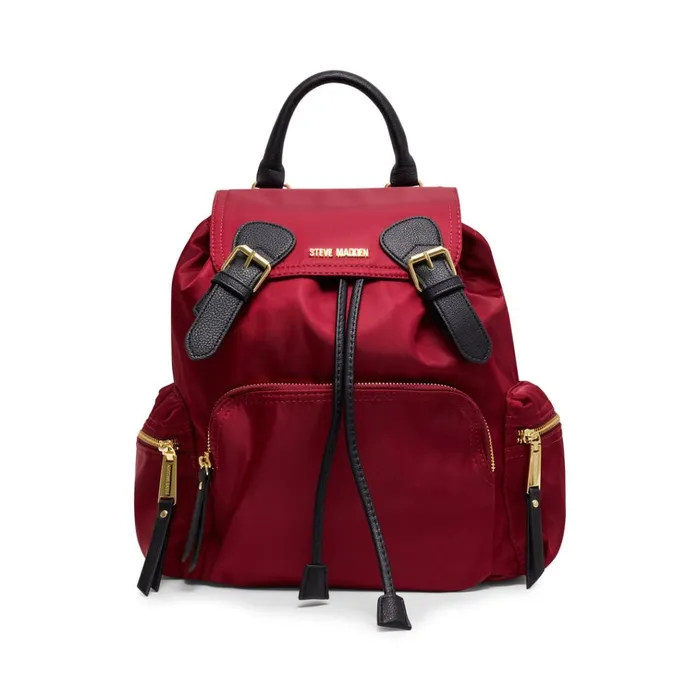 Womens Nylon Backpack Wine Steve Madden Belt Bags and Backpacks